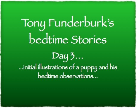 Author, Tony Funderburk, talks about some drawings for his series of upcoming Bedtime Stories
