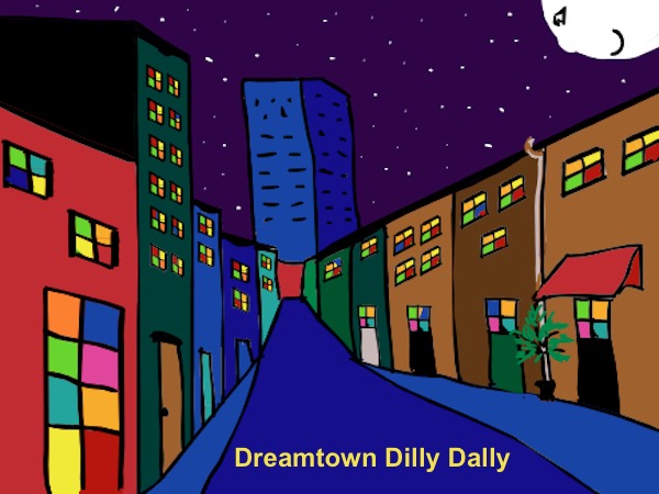 Dilly Dally in Dreamtown with singer songwriter and author Tony Funderburk