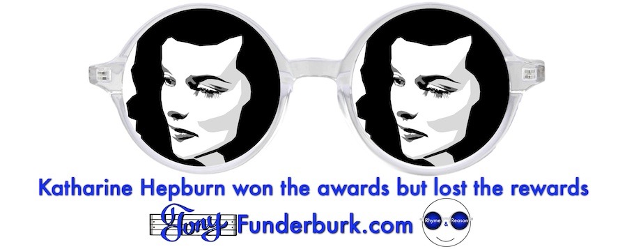 Katharine Hepburn won the awards but lost the rewards