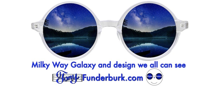 Milky Way galaxy and design we all can see