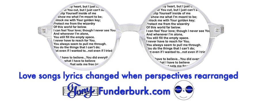 Love songs lyrics changed when perspectives rearranged