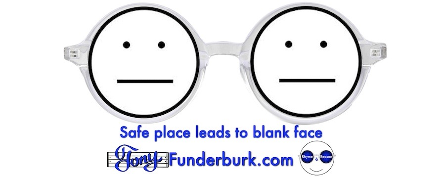 Safe place leads to blank face