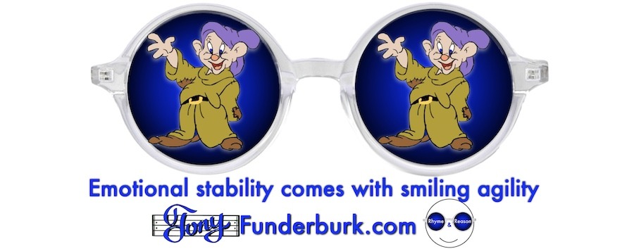 Emotional stability comes with smiling agility