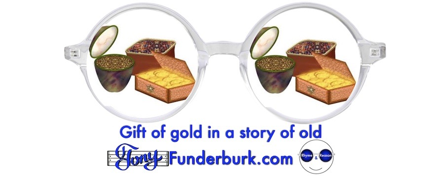 Gift of gold in a story of old