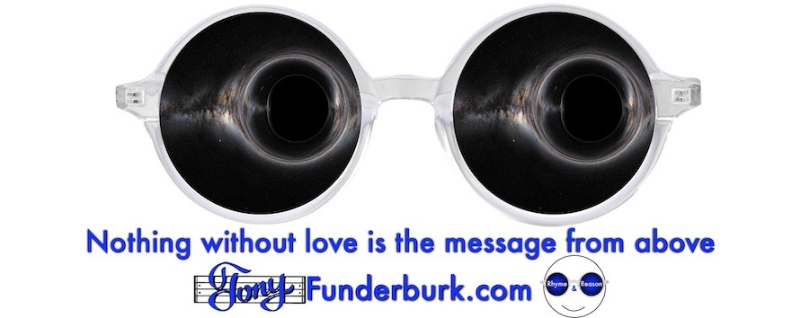 Nothing without love is the message from above