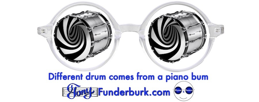 Different drum comes from a piano bum