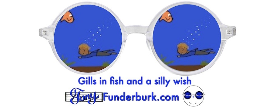 Gills in fish and a silly wish