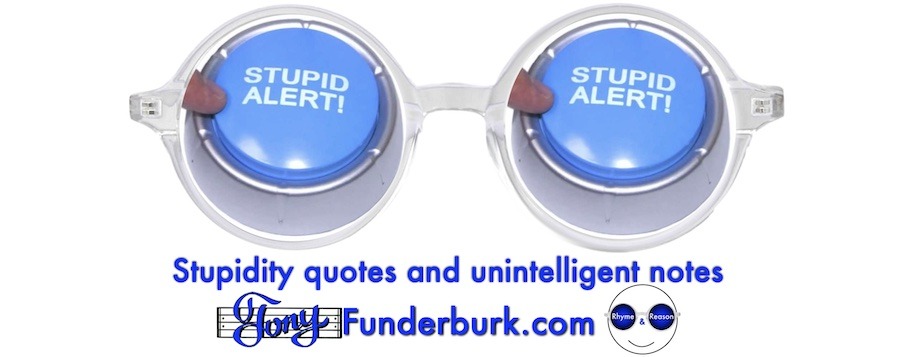Stupidity quotes and unintelligent notes