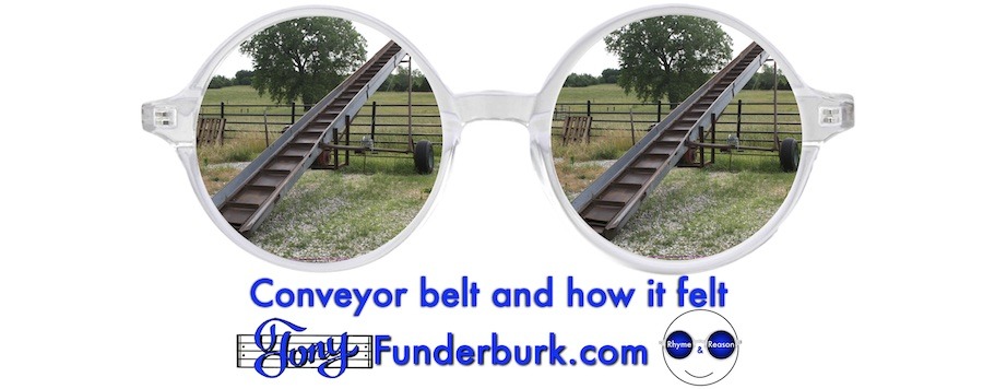 Conveyor belt and how it felt