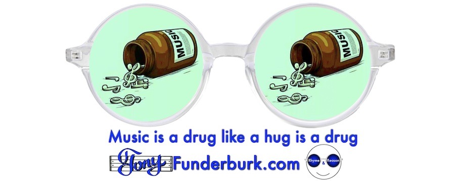 Music is a drug like a hug is a drug