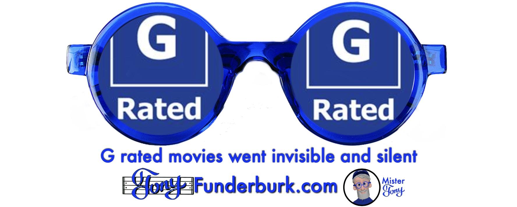 G rated movies went invisible and silent