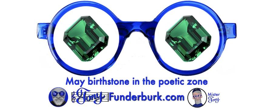 May birthstone in the poetic zone