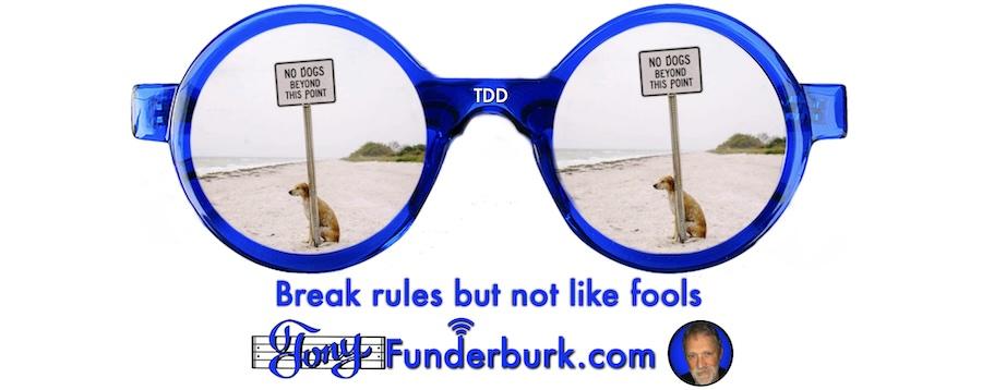 Break rules but not like fools