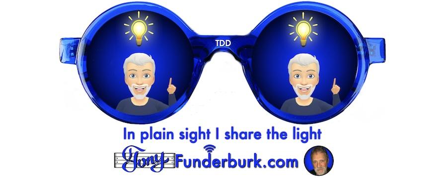 In plain sight I hide the message and share the light