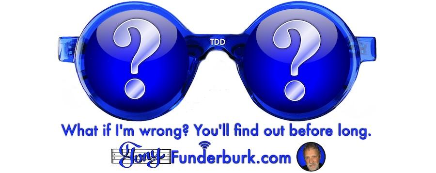 What if I'm wrong? You'll find out before long.