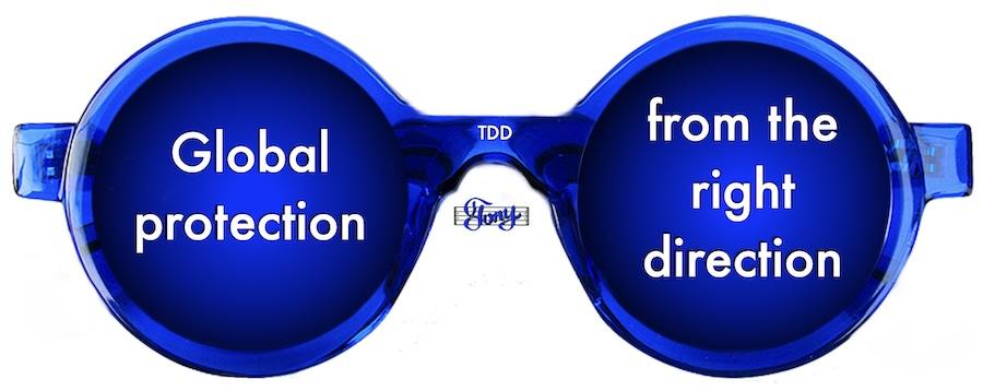 Global protection from just the right direction