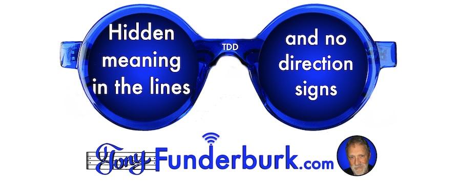 Hidden meaning in the lines and no direction signs