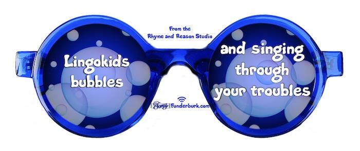Lingokids bubbles and singing through your troubles