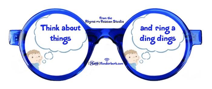 Think about things and ring a ding dings
