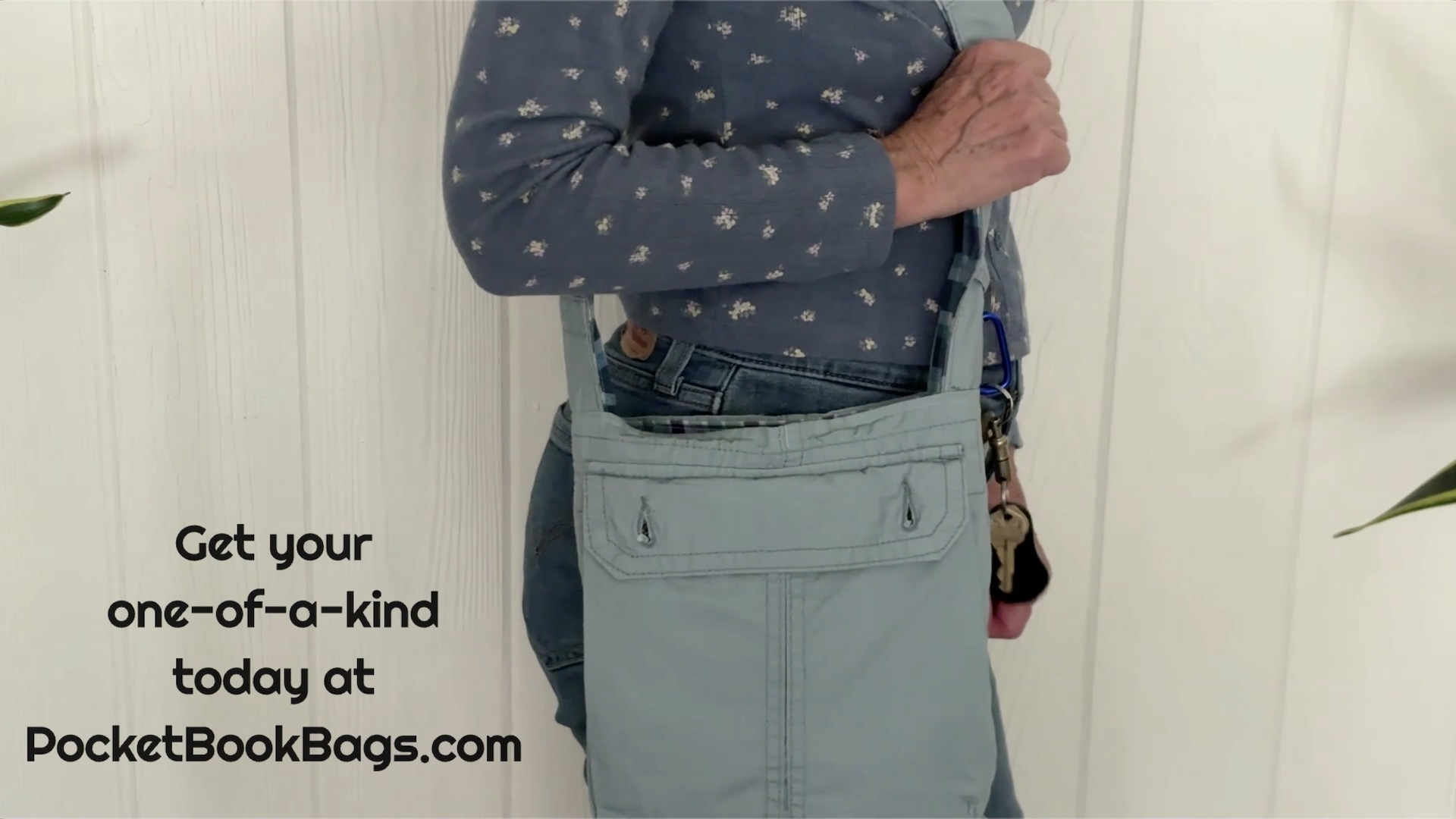 Image of MedGrayPlaidStrap
