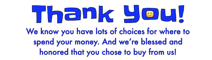 Thank you for buying from us!