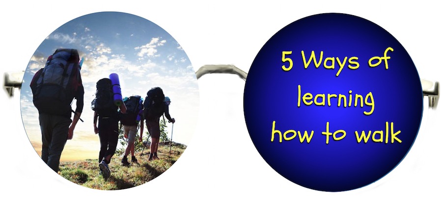 5 Ways of Learning How To Walk