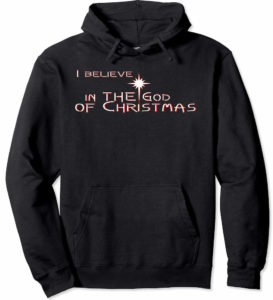 Get your very own Black God of Christmas Hoodie and I'll send you the matching song.