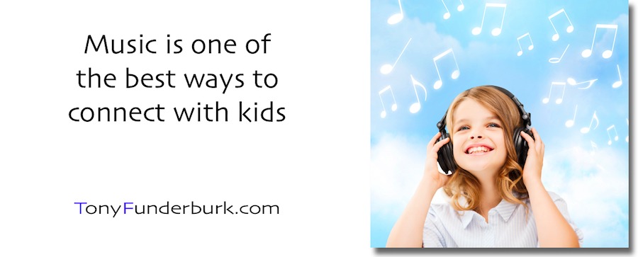 Connect With Kids - music is one of the best ways