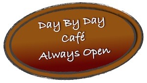 Writer singer, Tony Funderburk, is writing for kids at the Day By Day Cafe.
