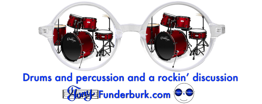 Drums and percussion and a rockin' discussion