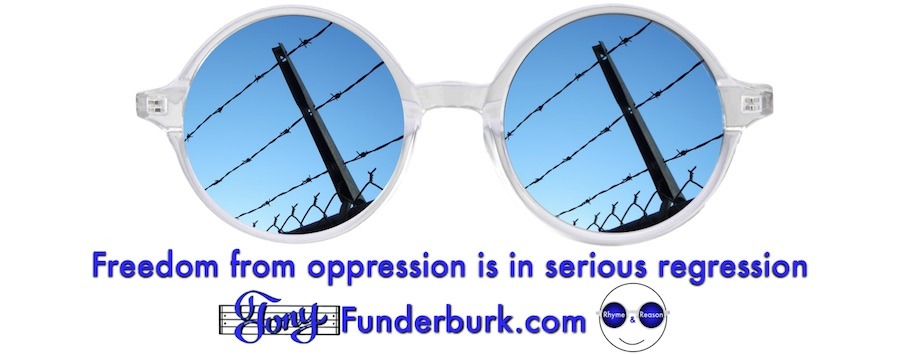 Freedom from oppression is in serious regression