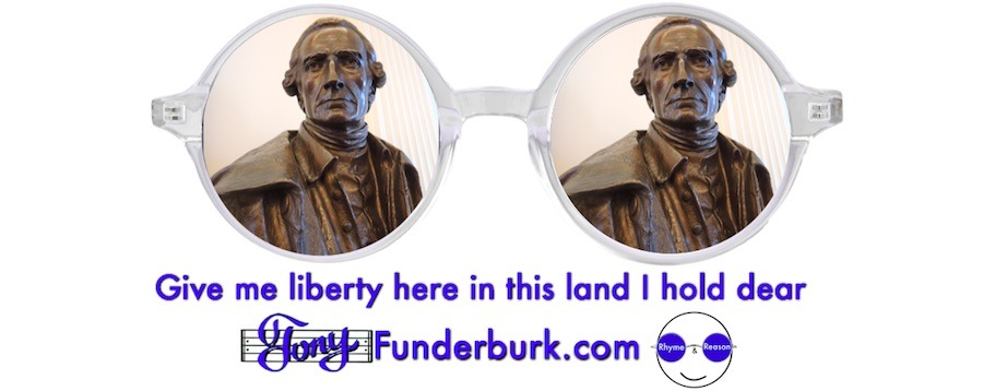 Give me liberty here in this land I hold dear