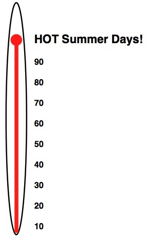 There's a rhyme and reason for these hot summer days. Writer singer illustrator Tony Funderburk says "enjoy".