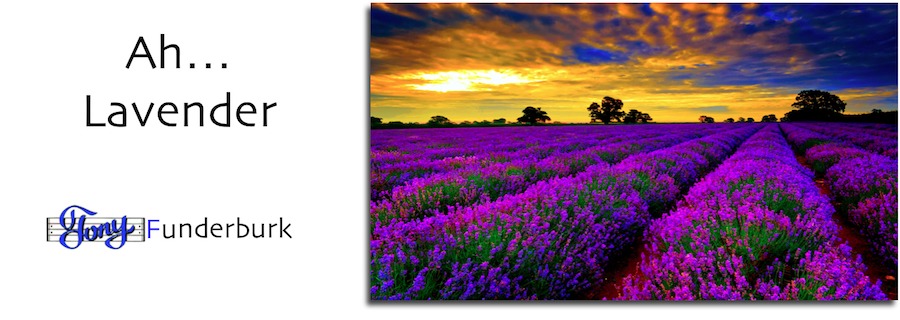 Lavender - it's not just for the crayon box or paintbrush