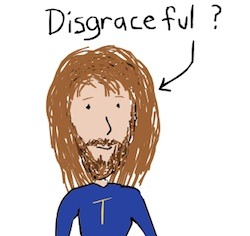 Is it disgraceful if a man has long hair?