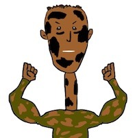Stretching, strength training, and tattoos don't give you long necks, big muscles, and camouflage.