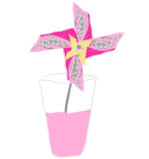 Pink Lemonade and Pinwheels are in today's Rhyme Time writing for kids by Tony Funderburk.