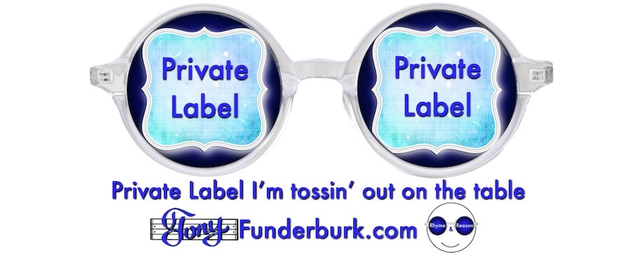 Private label products from your friendly neighborhood RhymeTender