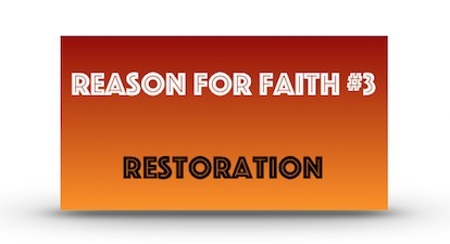 Reason For Faith #3