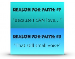 Reasons For Faith 7 and 8