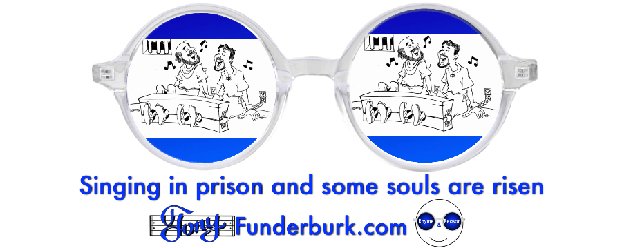 Singing in prison and some souls are risen