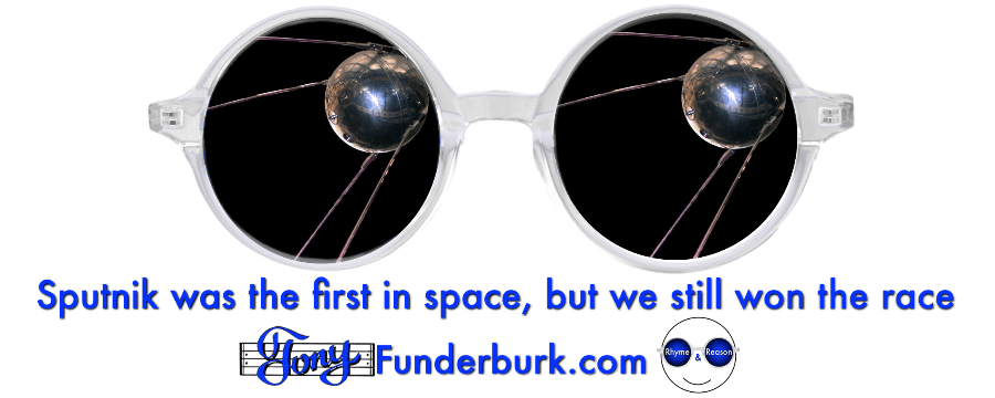 Sputnik was the first in space, but we still won the race