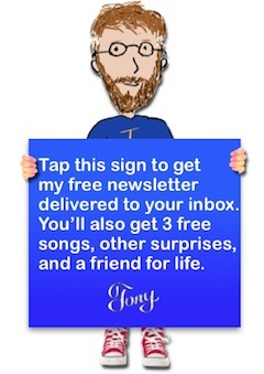 Get your free newsletter from Christian writer singer illustrator Tony Funderburk.