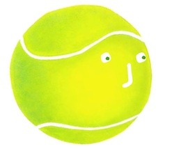 Writer singer illustrator, Tony Funderburk, wonders what it would be like to be a tennis ball used at Wimbledon.