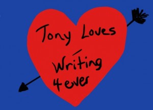 Writer singer illustrator, Tony Funderburk, shares some thoughts about love poems.